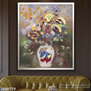 Tranh tĩnh vật hoa quả sơn dầu trang trí nghệ thuật