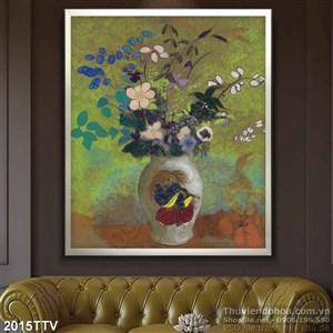 Tranh tĩnh vật hoa quả sơn dầu trang trí phòng bếp