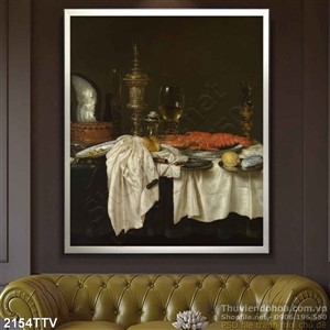 Tranh tĩnh vật hoa quả sơn dầu nghệ thuật