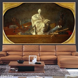 Tranh tĩnh vật hoa quả sơn dầu nghệ thuật