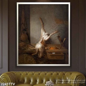 Tranh tĩnh vật hoa quả sơn dầu độc đáo