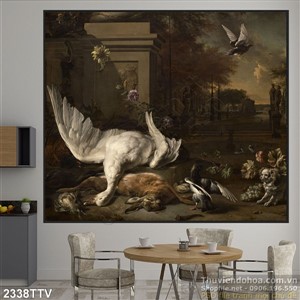 Tranh tĩnh vật hoa quả sơn dầu nghệ thuật