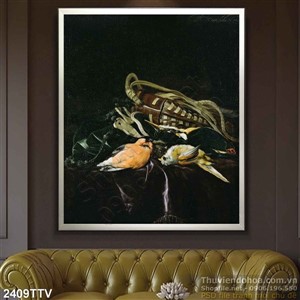 Tranh tĩnh vật hoa quả sơn dầu nghệ thuật đẹp