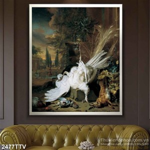 Tranh tĩnh vật hoa quả sơn dầu độc đáo