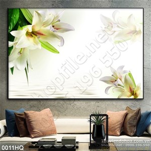 Tranh hoa lá dán tường đẹp