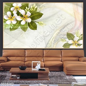 Tranh hoa lá trang trí phòng đẹp