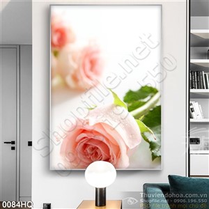 Tranh hoa hồng nghệ thuật