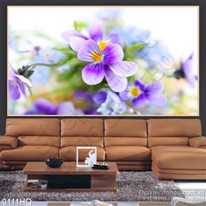 Tranh hoa trang trí tường đẹp