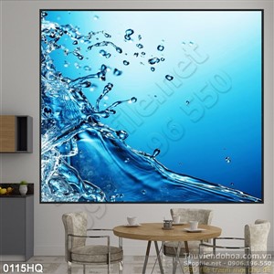 Tranh hoa treo tường phòng khách