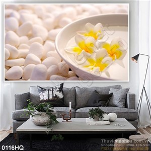 Tranh hoa hoa sứ đẹp