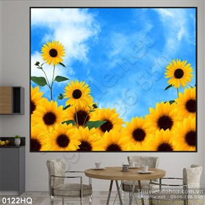 Tranh hoa hướng dương