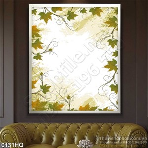 Tranh hoa văn nghệ thuật