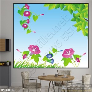 Tranh hoa lá nghệ thuật