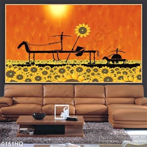 Tranh hoa hồ điệp