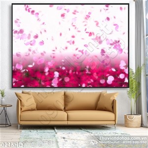 Tranh hoa hồng trang trí phòng ngủ