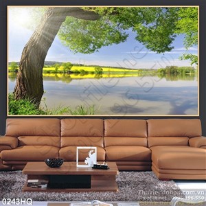 Tranh hoa lá nghệ thuật đẹp