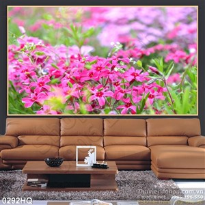 Tranh hoa lá trang trí đẹp