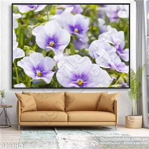 Tranh hoa lá trang trí nghệ thuật