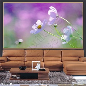 Tranh hoa lá trang trí nghệ thuật