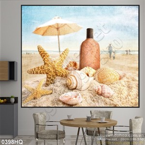 Tranh hoa lá trang trí nghệ thuật