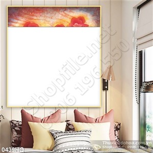 Tranh hoa lá trang trí treo tường đẹp