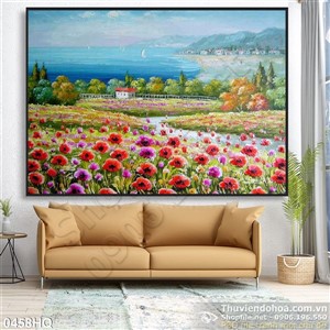 Tranh hoa lá treo tường đẹp
