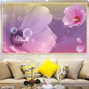 Tranh hoa lá treo tường đẹp