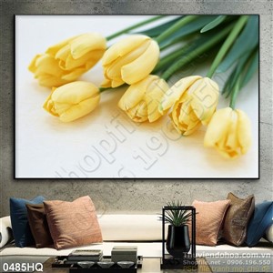 Tranh hoa tulip trang trí tường đẹp