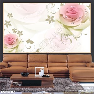 Tranh hoa hồng nghệ thuật