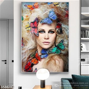 Tranh hoa nghệ thuật trang trí đẹp