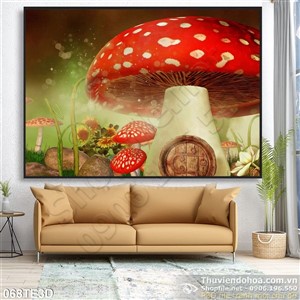 Tranh 3D trẻ em nghệ thuật