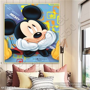 Tranh 3D trẻ em hoạt hình