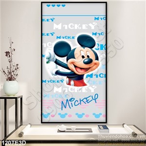 Tranh 3D trẻ em treo tường đẹp