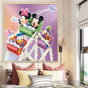 Tranh 3D trẻ em trang trí