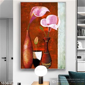 Tranh hoa Vân môn nghệ thuật đẹp