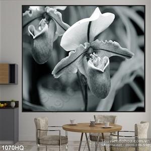 Tranh hoa lan trang trí treo tường đẹp