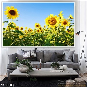 Tranh hoa lá treo tường độc đáo