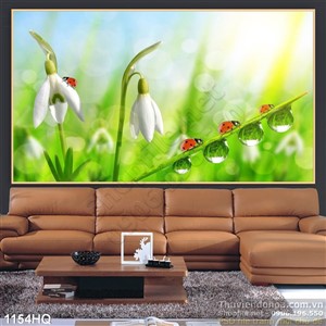 Tranh hoa lá treo tường đẹp