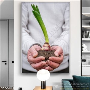 Tranh hoa lá treo tường đẹp