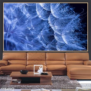 Tranh hoa lá trang trí phòng khách