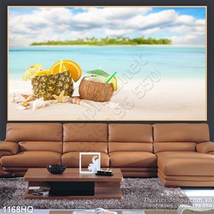 Tranh hoa lá trang trí đẹp