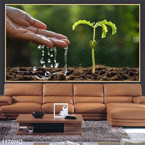 Tranh hoa lá treo tường đẹp