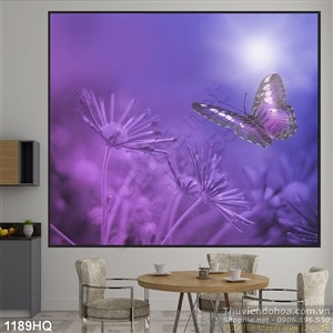 Tranh hoa lá treo tường đẹp