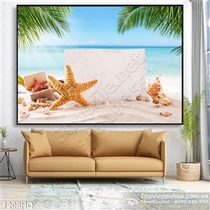 Tranh hoa lá treo tường đẹp