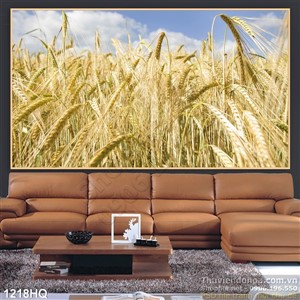 Tranh hoa lá nghệ thuật đẹp