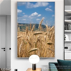 Tranh hoa lá trang trí nghệ thuật