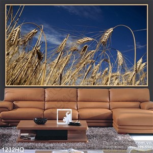 Tranh hoa lá treo tường độc đáo