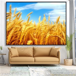 Tranh hoa lá treo tường đẹp