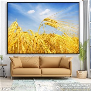 Tranh hoa lá trang trí đẹp