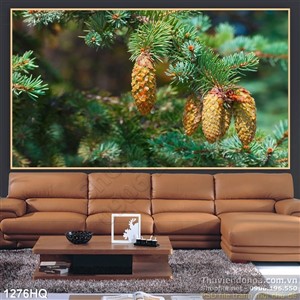 Tranh hoa lá treo tường đẹp